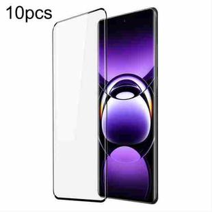For OPPO Find X7 Ultra 10pcs DUX DUCIS 0.33mm 9H Medium Alumina Tempered Glass Film