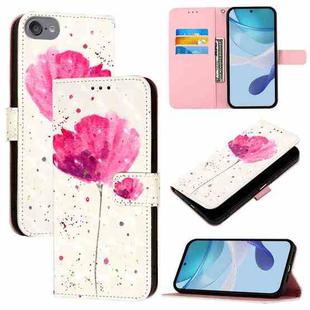 For iPod Touch 7 / 6 / 5 3D Painting Horizontal Flip Leather Phone Case(Flower)