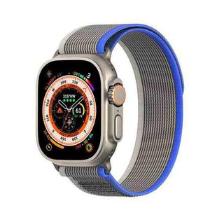 For Apple Watch SE 2022 44mm DUX DUCIS YJ Series Nylon Watch Band(Blue)