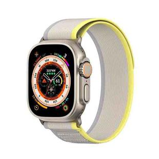 For Apple Watch 8 45mm  DUX DUCIS YJ Series Nylon Watch Band(Yellow)