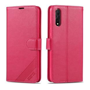 For Vivo IQOO Neo AZNS Sheepskin Texture Horizontal Flip Leather Case with Holder & Card Slots & Wallet(Red)