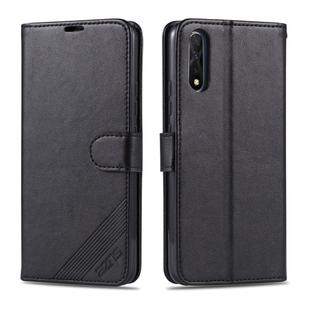 For Vivo IQOO Neo AZNS Sheepskin Texture Horizontal Flip Leather Case with Holder & Card Slots & Wallet(Black)