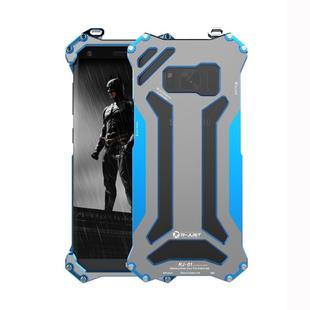 For Samsung Galaxy S8 R-JUST Shockproof Armor Metal Protective Case(Blue)