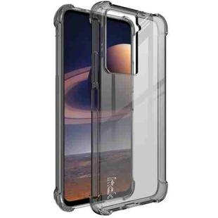 For HTC U23 / U23 Pro 5G imak Shockproof Airbag TPU Phone Case(Transparent Black)