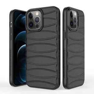 For iPhone 12 Pro Max Multi-tuyere Powerful Heat Dissipation Phone Case(Black)