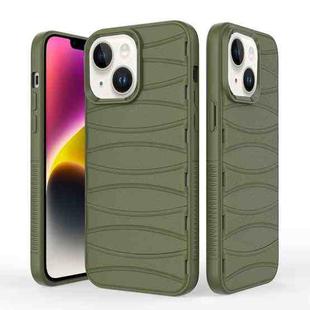 For iPhone 14 Multi-tuyere Powerful Heat Dissipation Phone Case(Green)