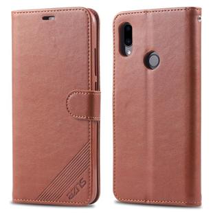 For Xiaomi Redmi 7 AZNS Sheepskin Texture Horizontal Flip Leather Case with Holder & Card Slots & Wallet(Brown)