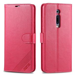 For Xiaomi Redmi K20 / K20 Pro AZNS Sheepskin Texture Horizontal Flip Leather Case with Holder & Card Slots & Wallet(Red)