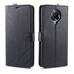 For Xiaomi Redmi K30 Pro AZNS Sheepskin Texture Horizontal Flip Leather Case with Holder & Card Slots & Wallet(Black)
