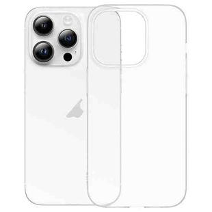 For iPhone 14 Pro High Transparency Ice Fog Phone Case(Translucent White)