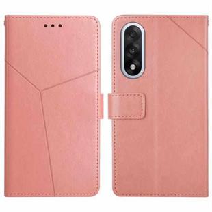 For OnePlus Nord 5 5G / Ace 5 Ultra Y-shaped Pattern Flip Leather Phone Case(Pink)