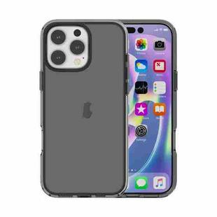 For iPhone 16 Pro Max Shockproof Terminator Transparent Phone Case(Grey)