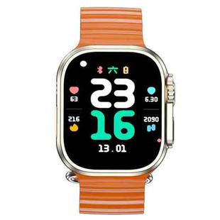 GS29 2.08 inch IP67 Waterproof 4G Android 9.0 Smart Watch Support AI Video Call / GPS, Specification:4G+64G(Gold)