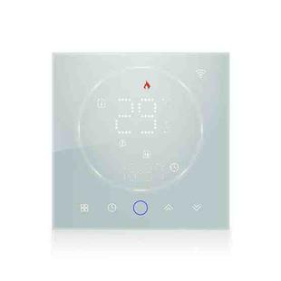 BHT-008GAL 95-240V AC 5A Smart Home Water Heating LED Thermostat Without WiFi(White)