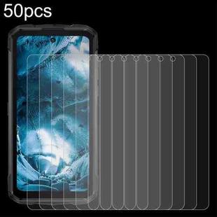 For Hotwav Cyber X 50pcs 0.26mm 9H 2.5D Tempered Glass Film