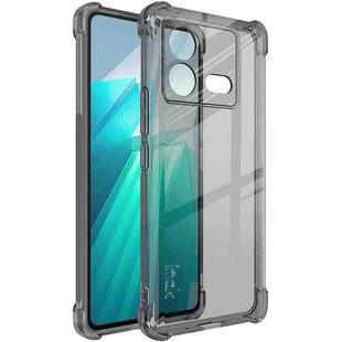 For vivo iQOO Neo8 5G / Neo8 Pro 5G imak Shockproof Airbag TPU Phone Case(Transparent Black)