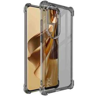 For OPPO Reno10 Pro+ 5G imak Shockproof Airbag TPU Phone Case(Transparent Black)