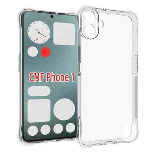 For Nothing CMF Phone 1 Shockproof Non-slip Thickening TPU Phone Case(Transparent)