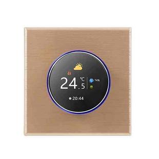 BHT-7000-GBLZB 95-240V AC 16A Smart Knob Thermostat Electric Heating Controller with Zigbee & WiFi(Gold)