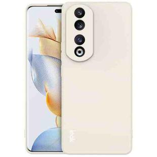 For Honor 90 Pro 5G imak UC-4 Series Straight Edge TPU Phone Case(White)