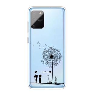 For Samsung Galaxy A91 / S10 Lite Coloured Drawing Pattern Highly Transparent TPU Protective Case(Dandelion)