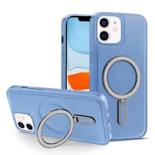 For iPhone 11 MagSafe Magnetic Holder Phone Case(Sierra Blue)