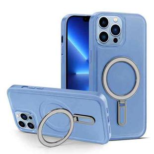 For iPhone 13 Pro Max MagSafe Magnetic Holder Phone Case(Sierra Blue)