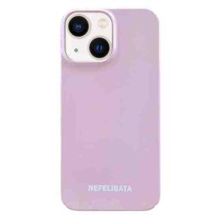 For iPhone 14 Painted Pattern PC Phone Case(Pink)