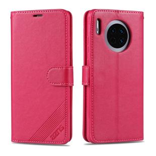 For Huawei Mate 30 / Mate 30 Pro AZNS Sheepskin Texture Horizontal Flip Leather Case with Holder & Card Slots & Wallet(Red)