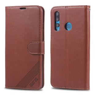 For Huawei Maimang 8 / Enjoy 9s / P Smart Plus(2019) / Honor 10i / 20i AZNS Sheepskin Texture Horizontal Flip Leather Case with Holder & Card Slots & Wallet(Brown)