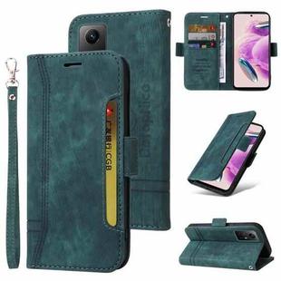 For Xiaomi Redmi Note 12S 4G Global BETOPNICE Dual-side Buckle Leather Phone Case(Green)