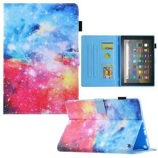 For Amazon Fire Max 11 2023 Colored Drawing Smart Leather Tablet Case(Beautiful Starry Sky)