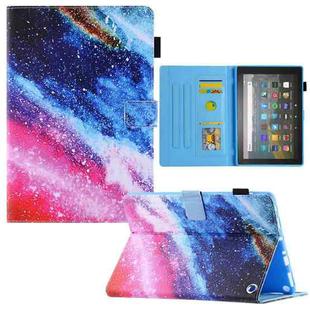 For Amazon Fire Max 11 2023 Colored Drawing Leather Smart Tablet Case(Colorful Stone)
