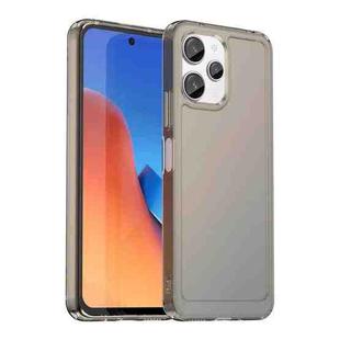 For Xiaomi Poco M6 Pro 5G Candy Series TPU Phone Case(Transparent Grey)