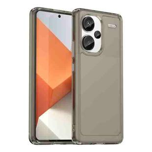 For Xiaomi Redmi Note 13 Pro+ Candy Series TPU Phone Case(Transparent Grey)