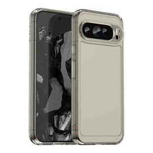 For Google Pixel 9 Pro Candy Series TPU Phone Case(Transparent Grey)