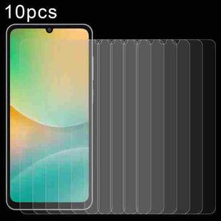 For Samsung Galaxy M06 5G 10pcs 0.26mm 9H 2.5D Tempered Glass Film