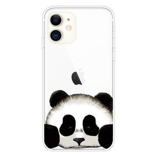 For iPhone 11 Coloured Drawing Pattern Highly Transparent TPU Protective Case(Panda)