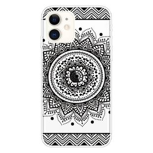 For iPhone 11 Coloured Drawing Pattern Highly Transparent TPU Protective Case(Mandala)