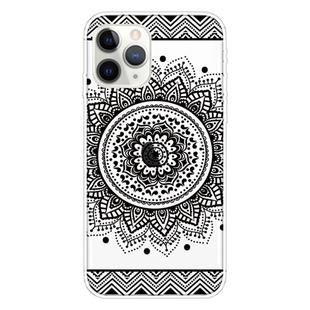 For iPhone 11 Pro Coloured Drawing Pattern Highly Transparent TPU Protective Case(Mandala)