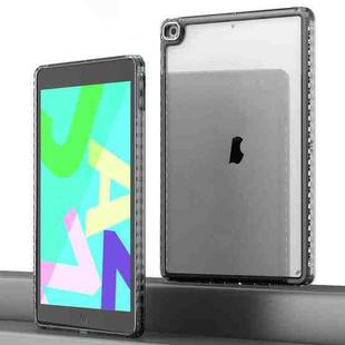 For iPad 10th Gen 10.9 2022 Clear Acrylic Shockproof Tablet Case(Black)