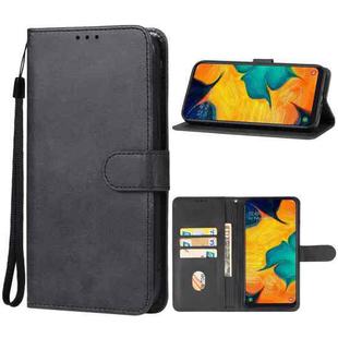 For Samsung Galaxy A30 Japanese Version Leather Phone Case(Black)