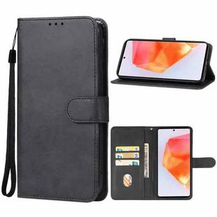 For Samsung Galaxy F55 Leather Phone Case(Black)