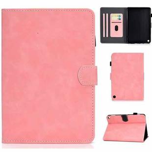 For Amazon Fire Max 11 2023 Cowhide Texture Smart Leather Tablet Case(Pink)