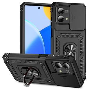 For Motorola Moto G Stylus 5G 2023 Sliding Camshield Holder Phone Case(Black)