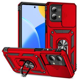 For Motorola Moto G Stylus 5G 2023 Sliding Camshield Holder Phone Case(Red)