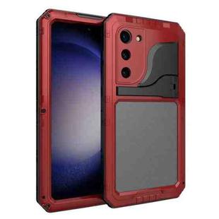 For Samsung Galaxy S23 5G RedPepper Wolf 360 Full Body Rugged IP68 Waterproof Phone Case(Red)