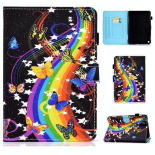 For Amazon Fire Max 11 2023 Colored Drawing Smart Leather Tablet Case(Music Butterflies)