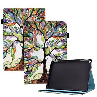For Amazon Fire Max 11 2023 Colored Drawing Smart Leather Tablet Case(Trees)