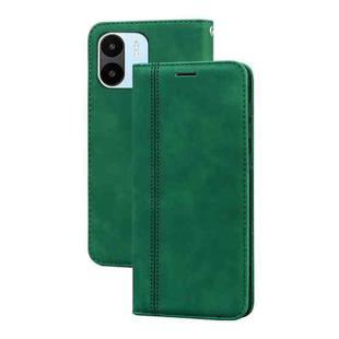 For Xiaomi Redmi A1/A2 Frosted Business Magnetic Horizontal Flip PU Phone Case(Green)